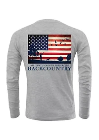 Men's Long Sleeve Backcountry Graphic T-Shirt