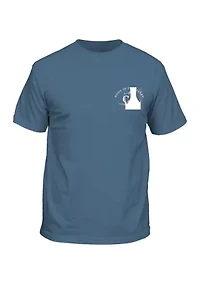 NCAA Clemson Tigers Flags Graphic T-Shirt