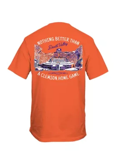 NCAA Clemson Tigers Home Game Stadium Graphic T-Shirt
