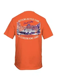 NCAA Clemson Tigers Home Game Stadium Graphic T-Shirt