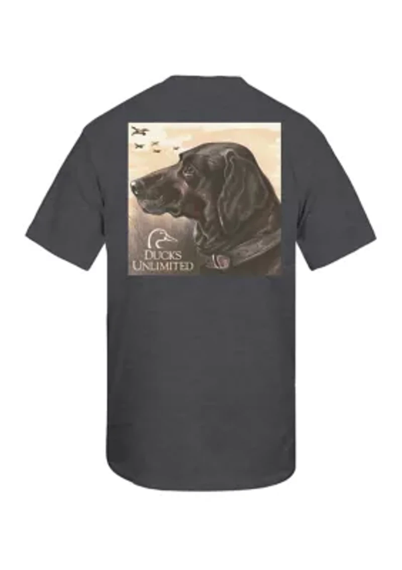 Men's Hunting Dog Graphic T-Shirt