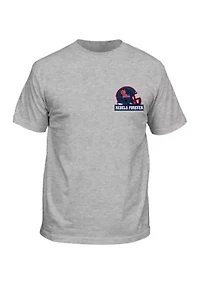 NCAA Ole Miss Rebels Past Present Helmets Graphic T-Shirt