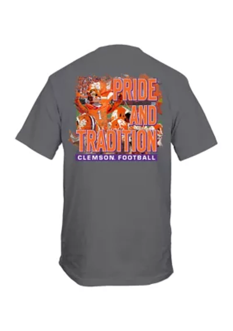 NCAA Clemson Tigers Circular Tradition Graphic T-Shirt