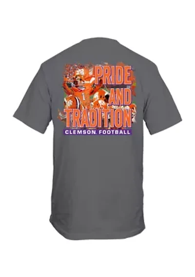 NCAA Clemson Tigers Circular Tradition Graphic T-Shirt