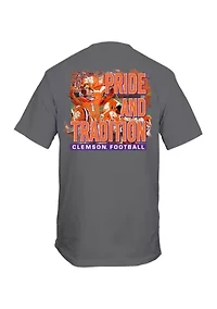 NCAA Clemson Tigers Circular Tradition Graphic T-Shirt