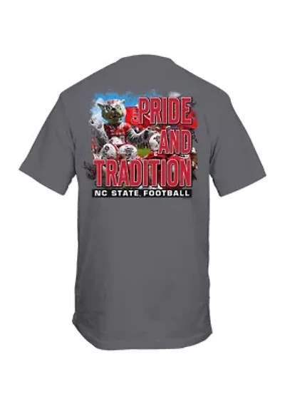 NCAA NC State Wolfpack Circular Tradition Graphic T-Shirt
