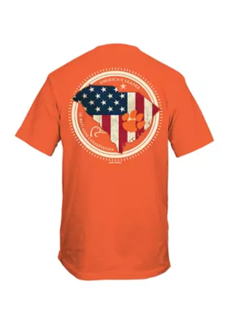 NCAA Clemson Tigers America's Leaders Graphic T-Shirt