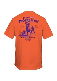 NCAA Clemson Tigers Open Season Graphic T-Shirt