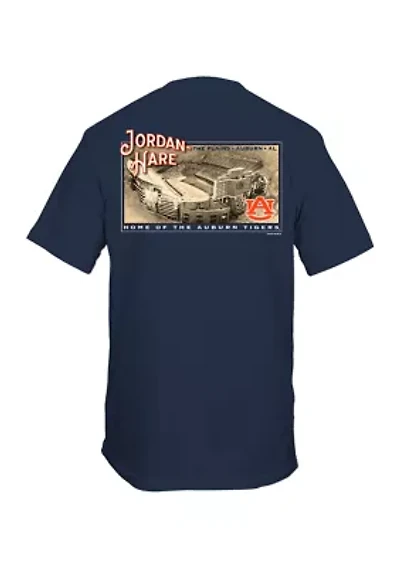 NCAA Auburn Tigers Sepia Stadium Graphic T-Shirt