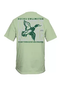 Men's Distress Duck Graphic T-Shirt