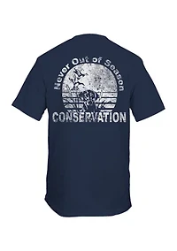Short Sleeve Conservation Season Graphic T-Shirt