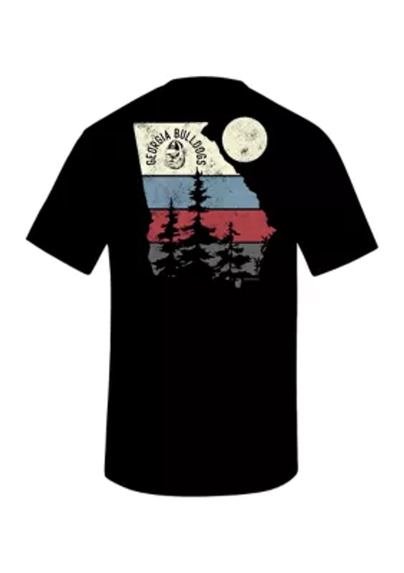 NCAA Georgia Bulldogs Outdoorsy Graphic T-Shirt