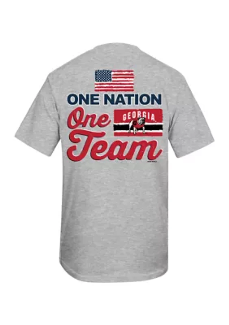 NCAA Georgia Bulldogs Nation Team Graphic T-Shirt