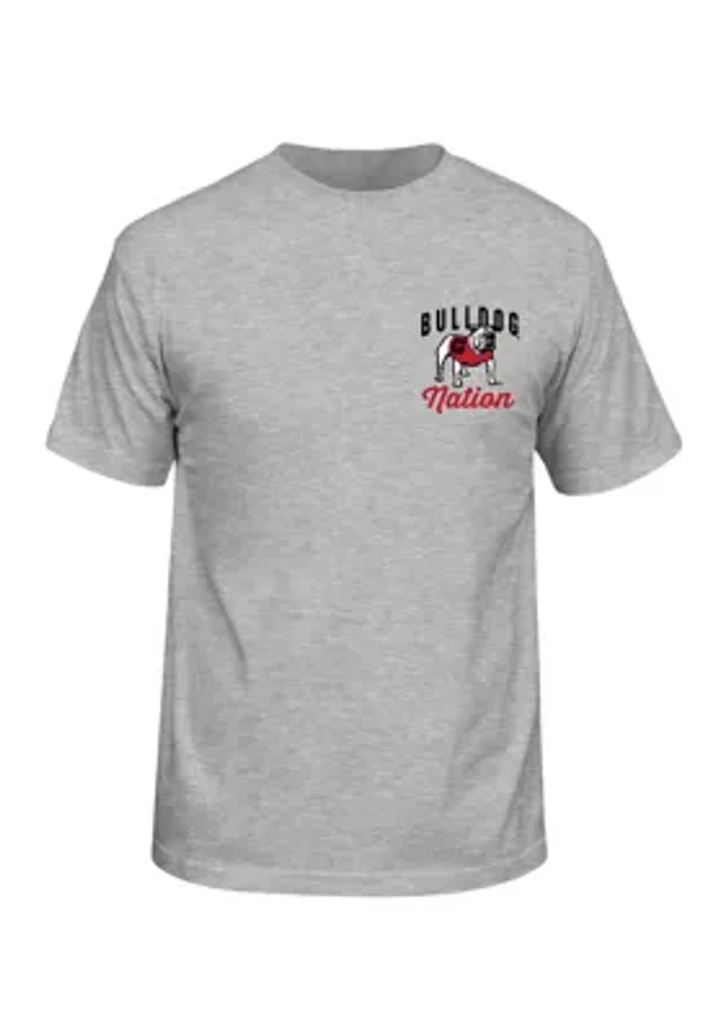 NCAA Georgia Bulldogs Nation Team Graphic T-Shirt