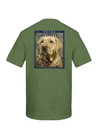 Men's Short Sleeve Golden Retriever Graphic T-Shirt
