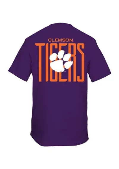 NCAA Clemson Tigers Tall Mascot Graphic T-Shirt