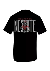 Men's Tall NCAA NC State Wolfpack Mascot Graphic T-Shirt