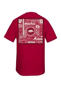 NCAA Arkansas Razorbacks Fun Time Graphic T-Shirt