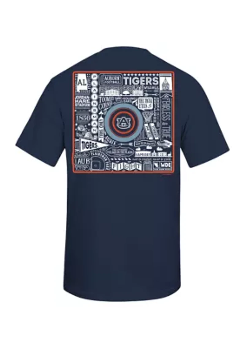 NCAA Auburn Tigers Fun Time Graphic T-Shirt