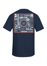 NCAA Auburn Tigers Fun Time Graphic T-Shirt