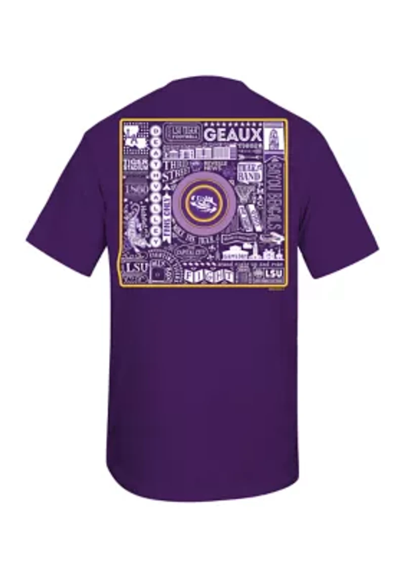 NCAA LSU Tigers Fun Time Graphic T-Shirt