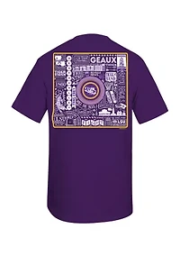 NCAA LSU Tigers Fun Time Graphic T-Shirt