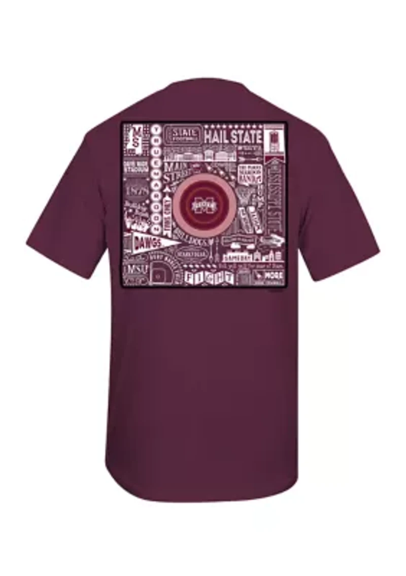 NCAA Mississippi State Bulldogs Fun Time Graphic T-Shirt
