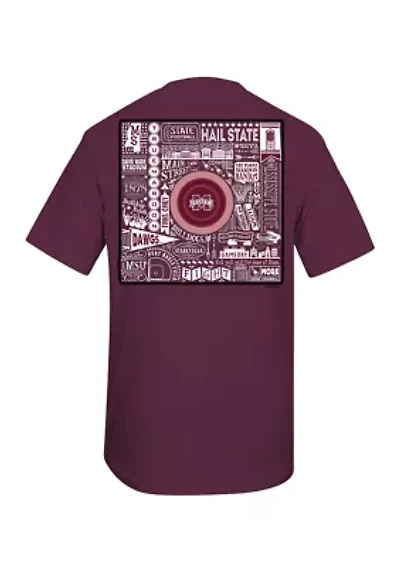 NCAA Mississippi State Bulldogs Fun Time Graphic T-Shirt