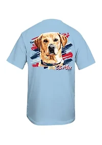 NCAA Ole Miss Rebels Sketch Mascot Graphic T-Shirt