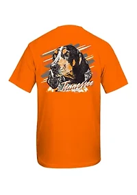 NCAA Tennessee Volunteers Sketch Mascot Graphic T-Shirt