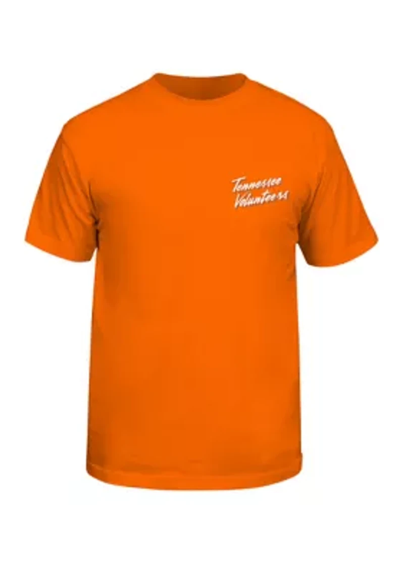 NCAA Tennessee Volunteers Sketch Mascot Graphic T-Shirt