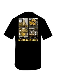 NCAA Appalachian State Mountaineers 4 Boxes Graphic T-Shirt