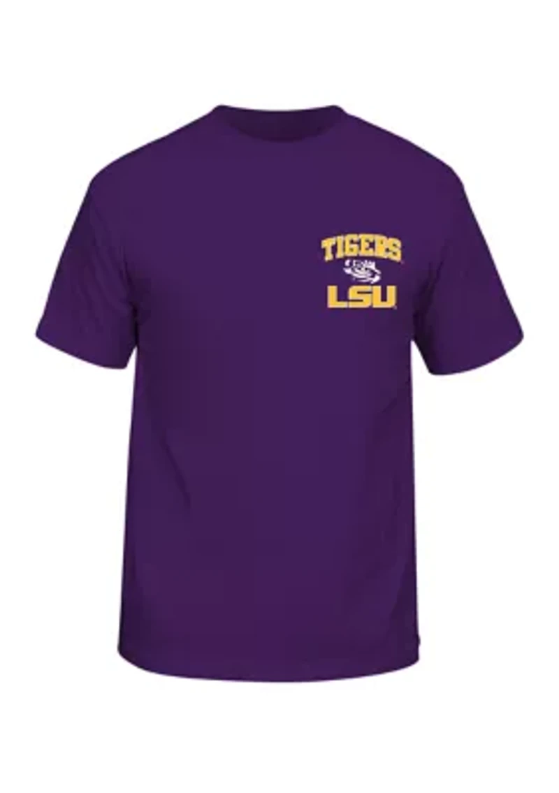 NCAA LSU Tigers 4 Boxes Graphic T-Shirt