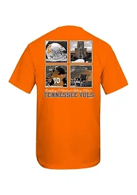 NCAA Tennessee Volunteers 4 Boxes Graphic T-Short