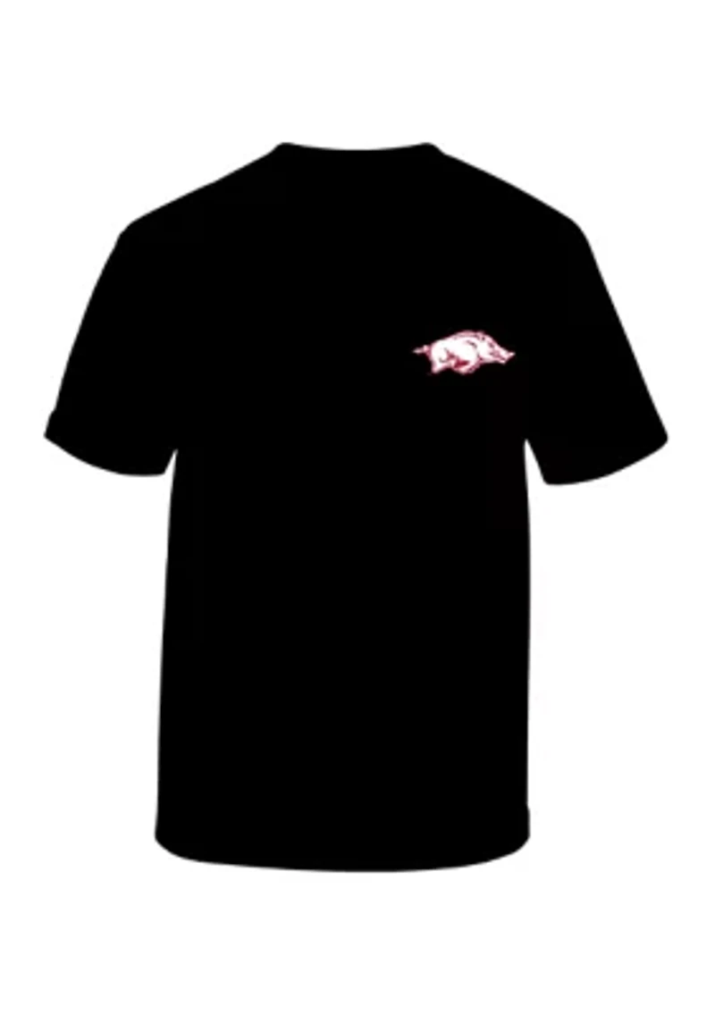 NCAA Arkansas Razorbacks Glowing Stadium Graphic T-Shirt