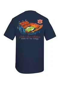 NCAA Auburn Tigers Glowing Stadium Graphic T-Shirt