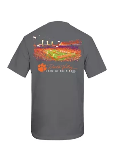 NCAA Clemson Tigers Glowing Stadium Graphic T-Shirt