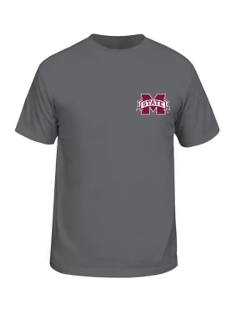 NCAA Mississippi State Bulldogs Glowing Stadium Graphic T-Shirt