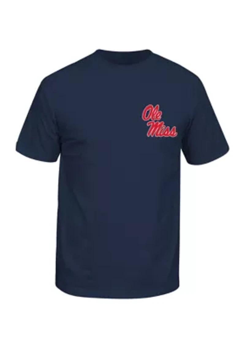 NCAA Ole Miss Rebels Glowing Stadium Graphic T-Shirt