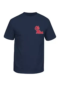 NCAA Ole Miss Rebels Glowing Stadium Graphic T-Shirt