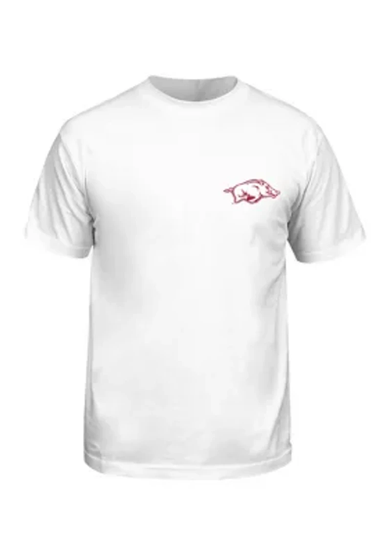 NCAA Arkansas Razorbacks Year Painting Graphic T-Shirt