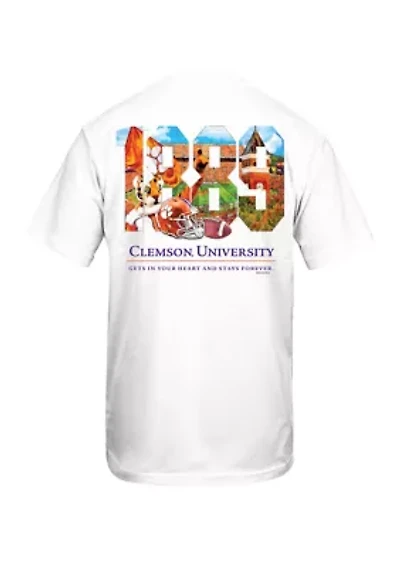 NCAA Clemson Tigers Year Painting Graphic T-Shirt