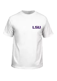 NCAA LSU Tigers Year Painting Graphic T-Shirt