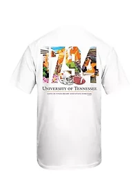 NCAA Tennessee Volunteers Year Painting Graphic T-Shirt