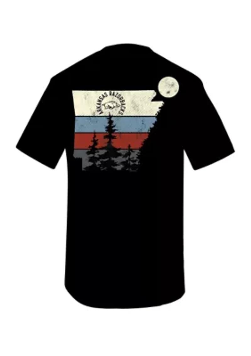 NCAA Arkansas Razorbacks Outdoorsy Graphic T-Shirt