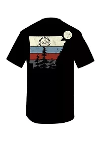 NCAA Arkansas Razorbacks Outdoorsy Graphic T-Shirt