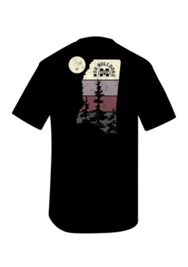 NCAA Mississippi State Bulldogs Outdoorsy Graphic T-Shirt
