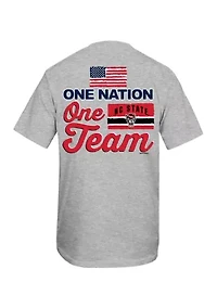 NCAA NC State Wolfpack One Nation Team Graphic T-Shirt