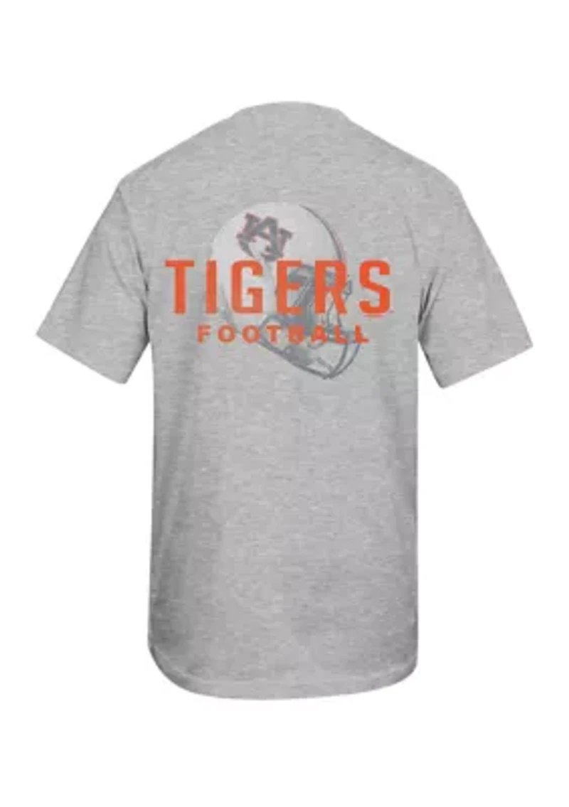NCAA Auburn Tigers Faded Helmet Graphic T-Shirt