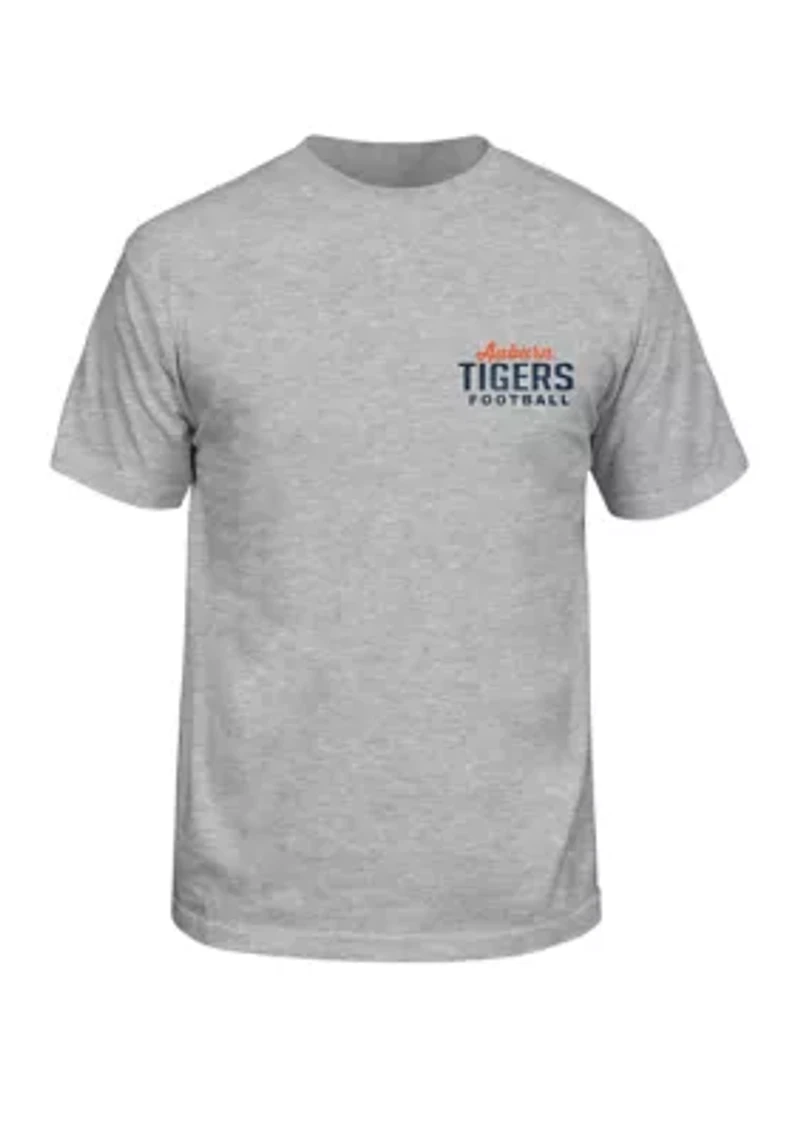 NCAA Auburn Tigers Faded Helmet Graphic T-Shirt